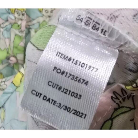 Torrid X Disney Shirt Dress Womens 10 M Actual Large Tinker Bell Midi Button - Picture 9 of 12